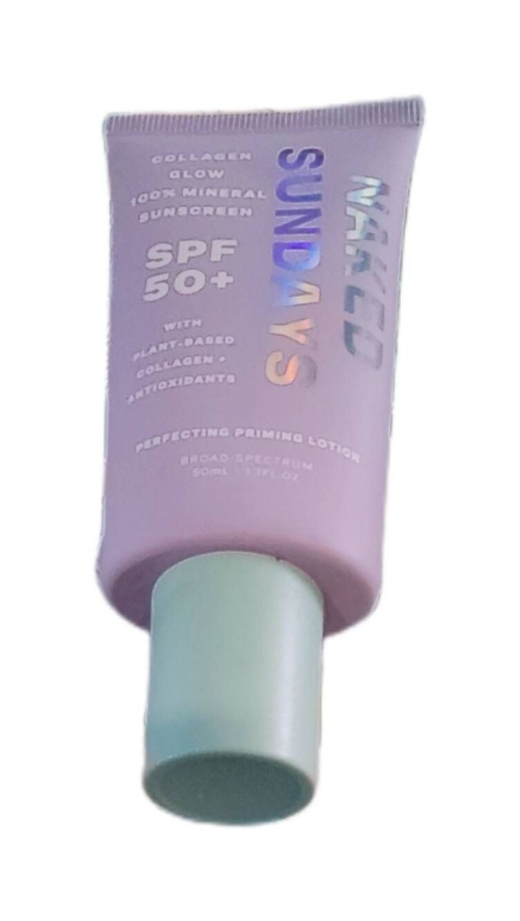 New & Sealed~Naked Sundays Collagen Glow SPF 50+ Perfecting Priming Lotion